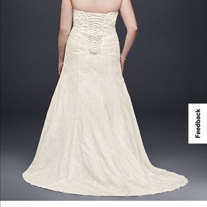 Brand new wedding dress with tags attached!!